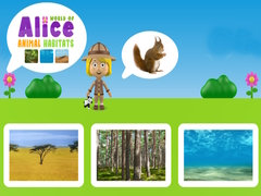 Permainan Dunia Habitat Haiwan Alice talian