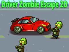 Permainan Pemandu Pelarian Zombie 2D talian