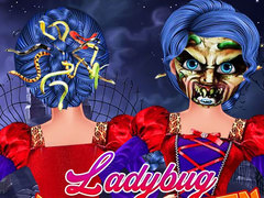 Permainan Gaya Rambut Halloween untuk Kumbang talian