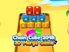 Permainan Kub Rantaian 2048: Permainan Gabungan 3D talian