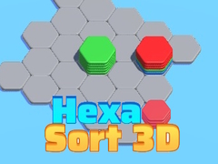 Permainan Penyortiran Hexa 3D talian