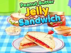 Permainan Sandwic mentega kacang dan jem talian
