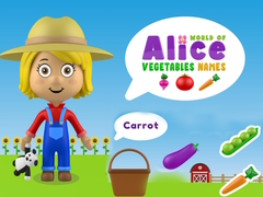 Permainan Dunia Nama Sayuran Alice talian
