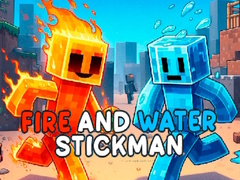 Permainan Stickman Api dan Air talian
