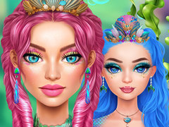 Permainan Mekap Mermaidcore talian