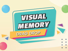 Permainan Memori Visual Seret Lepas talian