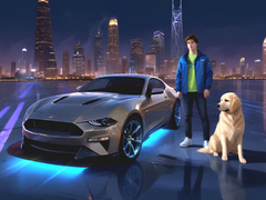 Permainan Pemandu Kota Mustang talian