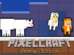Permainan Sekolah Haiwan PixelCraft talian