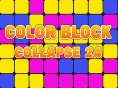 Permainan Kekecohan Blok Warna 24 talian