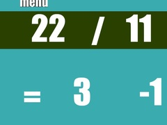 Permainan Kuis Matematik Pembahagian talian