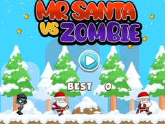 Permainan Encik Santa Vs Zombie talian