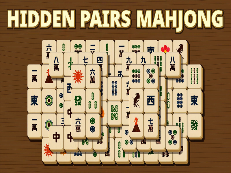 Permainan Pasangan tersembunyi Mahjong talian