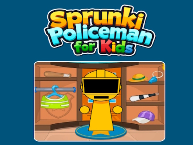Permainan Polis Sprunki untuk kanak-kanak talian