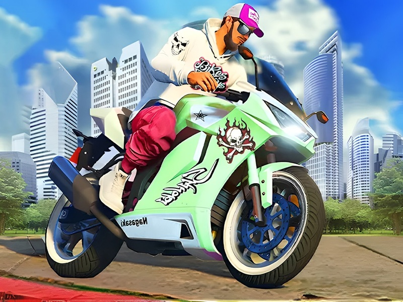 Permainan Racer Motosikal: Jalan Mayhem talian