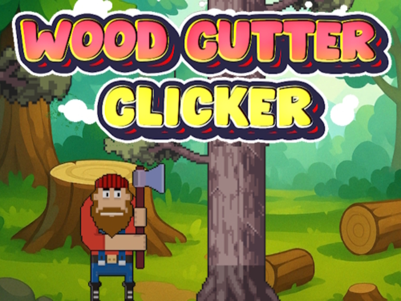 Permainan Pemotong kayu clicker talian