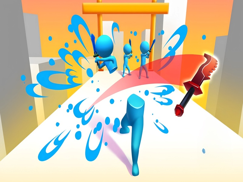 Permainan Main Pedang! Ninja Slice Runner talian