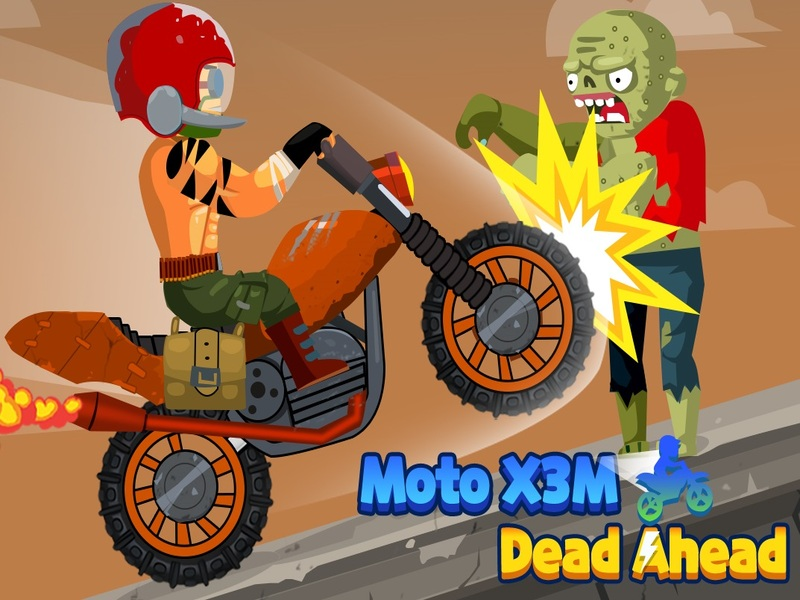Permainan Moto x3m mati di hadapan talian