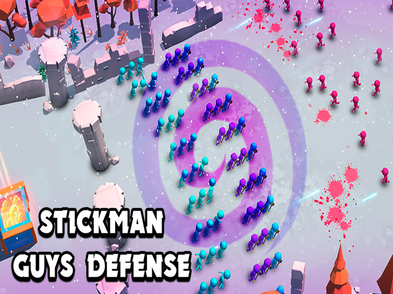 Permainan Stickman Guys Defense talian