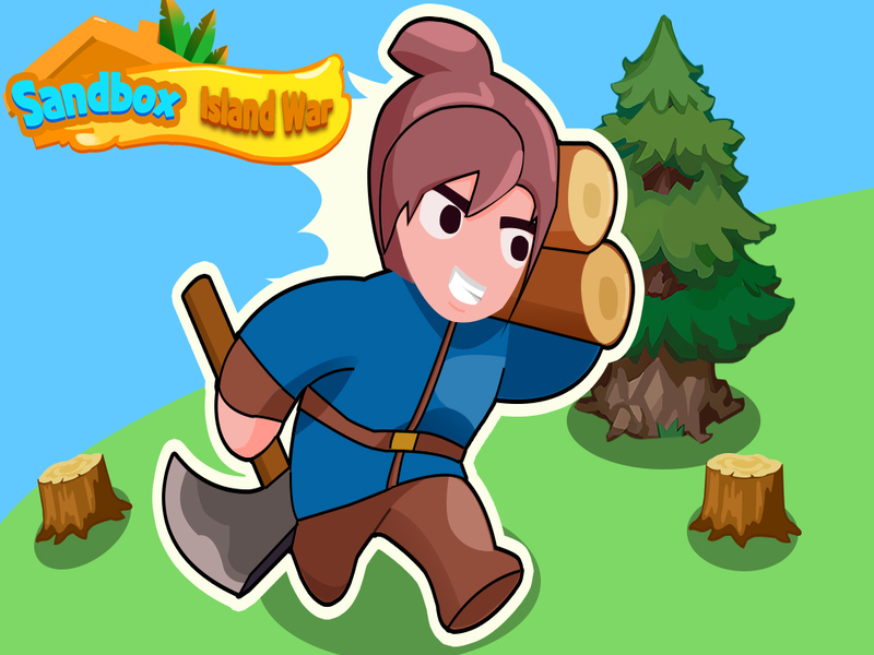 Permainan Perang Pulau Sandbox talian