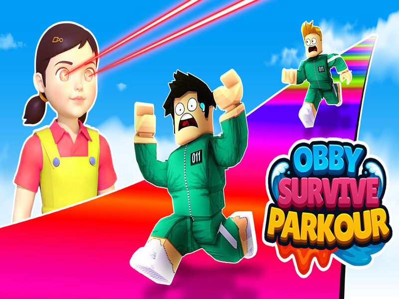 Permainan Obby Survive Parkour talian