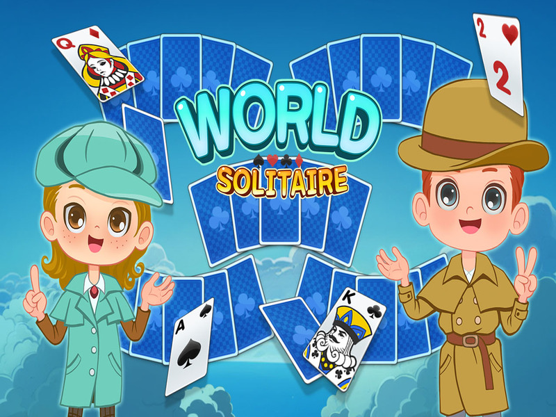 Permainan Solitaire Tripeaks Dunia talian