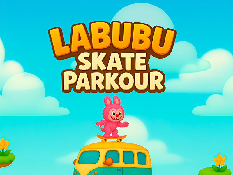 Permainan Labubu Skate Parkour talian