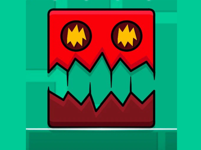 Permainan Geometry Jump Dash talian