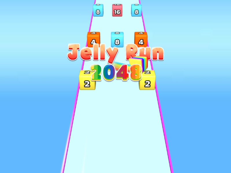 Permainan Jelly Run 2048 talian