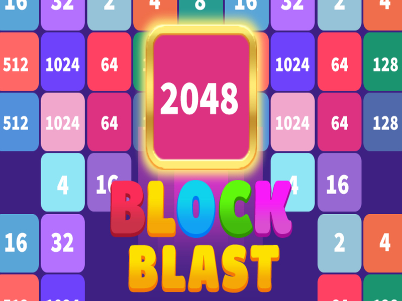Permainan Blok Blast 2048 talian