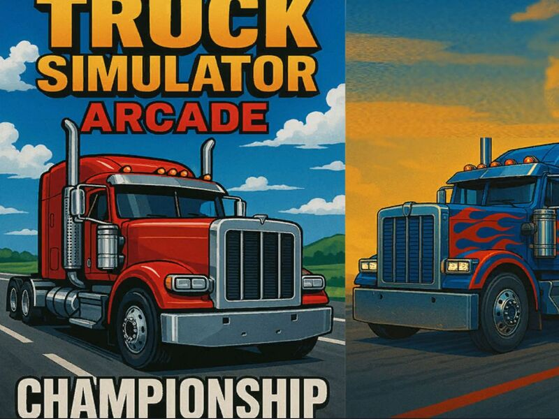 Permainan Kejohanan Arcade Simulator Lori talian