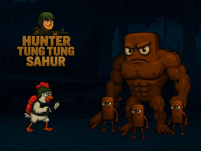 Permainan Hunter Tung Tung Sahur talian