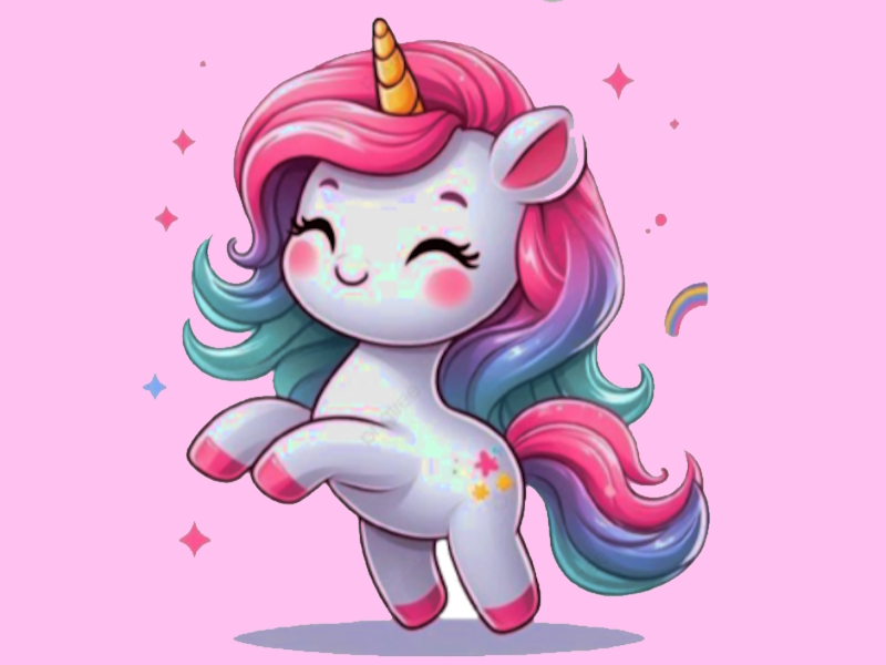 Permainan Cabaran pewarna unicorn talian