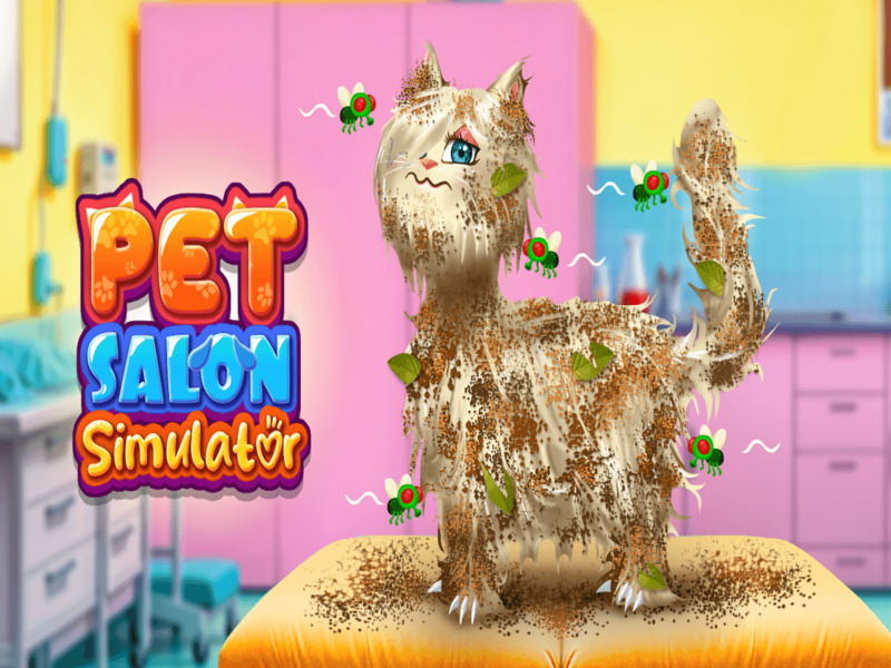 Permainan Simulator Salon Pet talian