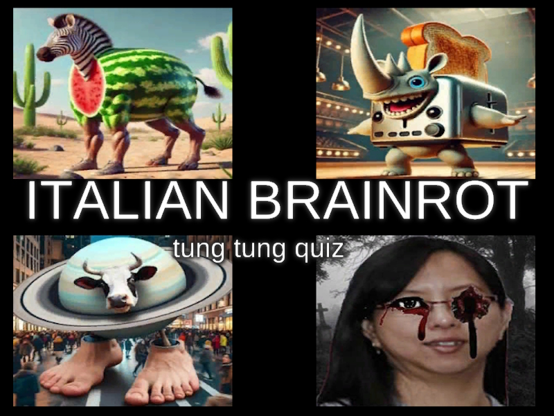 Permainan Kuiz Tung Tung Tung Itali Itali talian