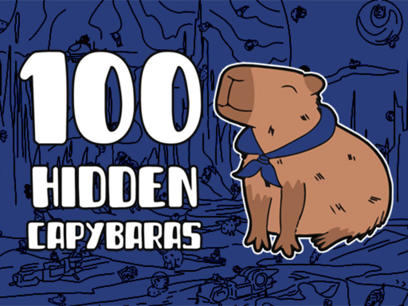 Permainan 100 Capybaras Tersembunyi talian