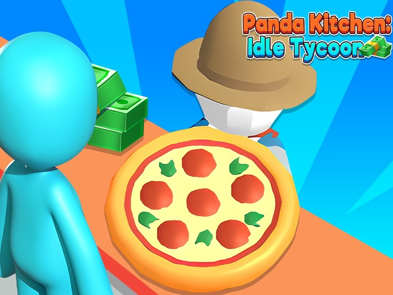 Permainan Panda Kitchen Idle Tycoon talian