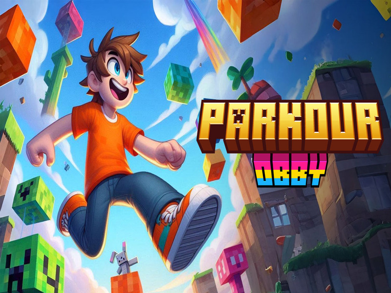 Permainan Parkour Obby talian