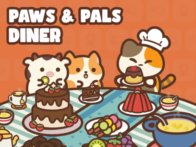 Permainan Kaki & Pals Diner talian