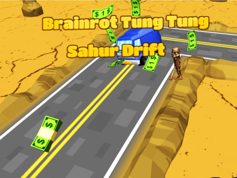 Permainan Brainrot Tung Tung Sahur Drift talian