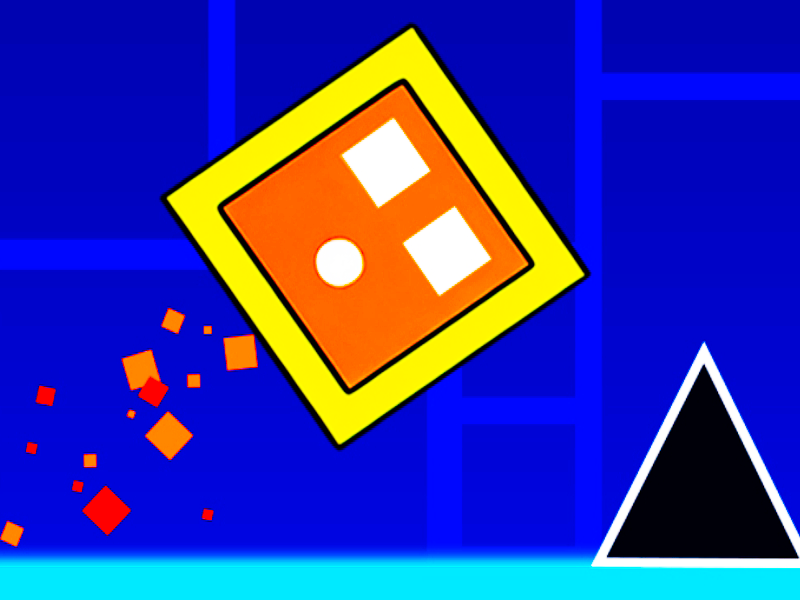 Permainan Geometry dash unblocked talian