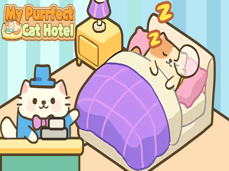 Permainan Hotel kucing purrfect saya talian