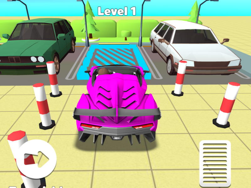 Permainan Simulator tempat letak kereta sebenar talian