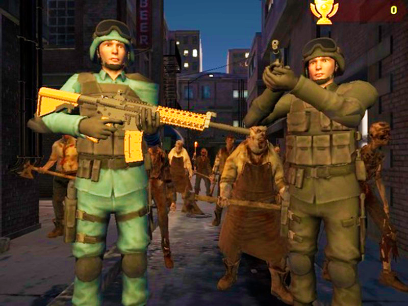 Permainan Wabak Zombie talian