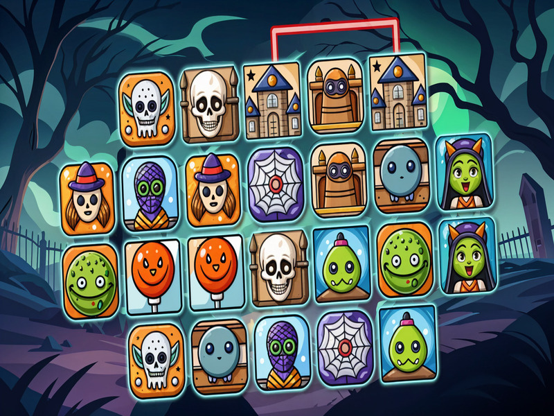 Permainan Pautan Spooky talian