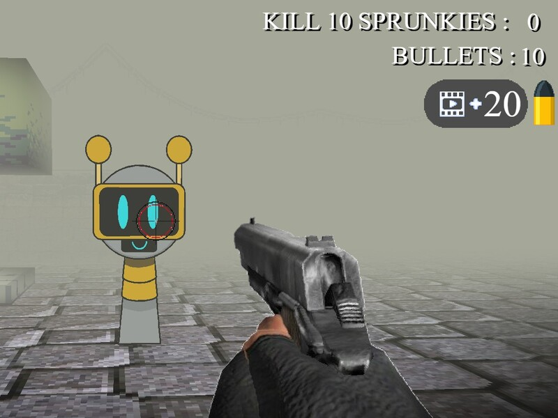Permainan Sprunki 3D Shooter talian