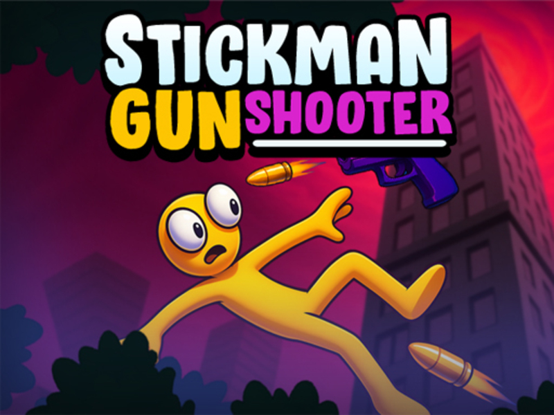 Permainan Stickman Gun Shooter talian