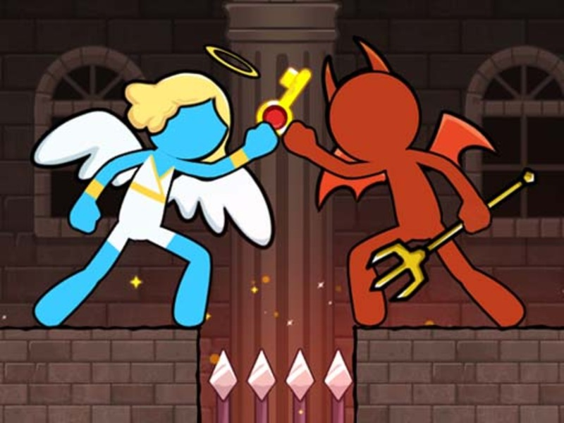 Permainan Stickman Duo: Melarikan diri dari Makam talian