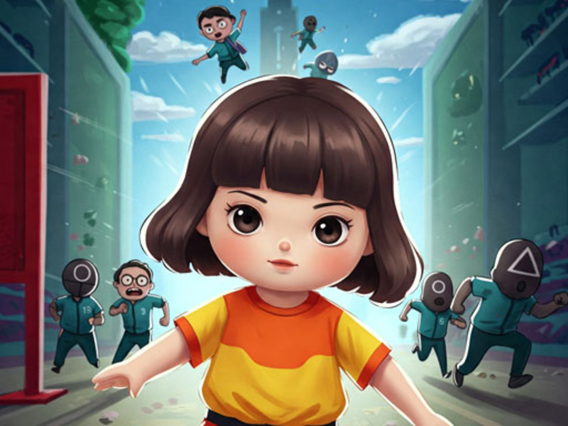 Permainan Squidgame. io talian