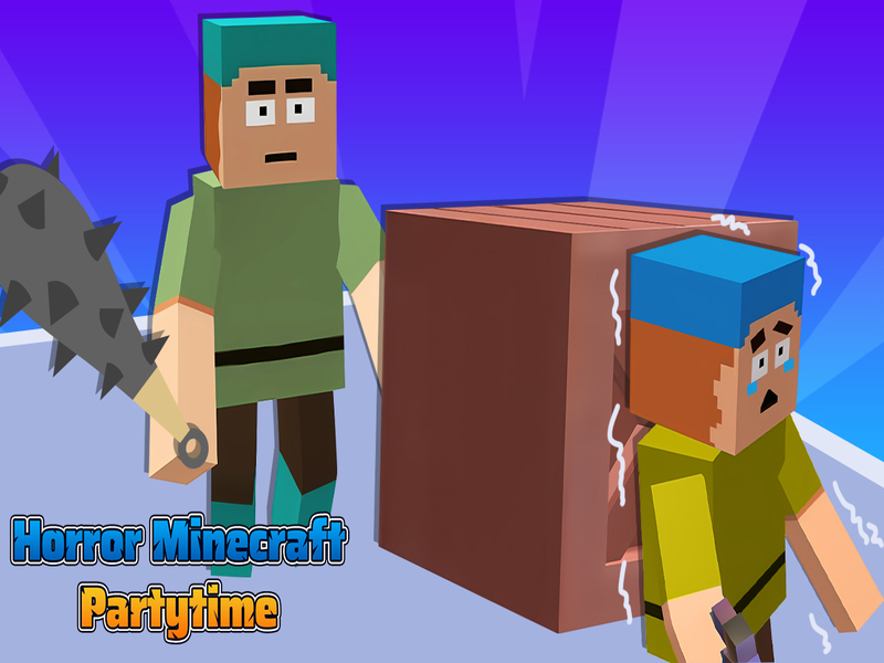 Permainan Horror Minecraft Partytime talian