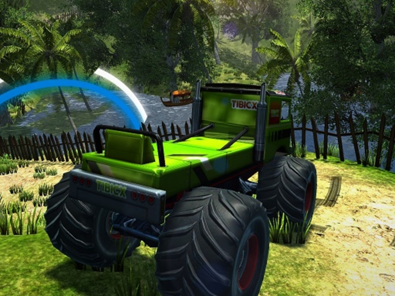 Permainan Simulator offroad trak raksasa yang realistik talian